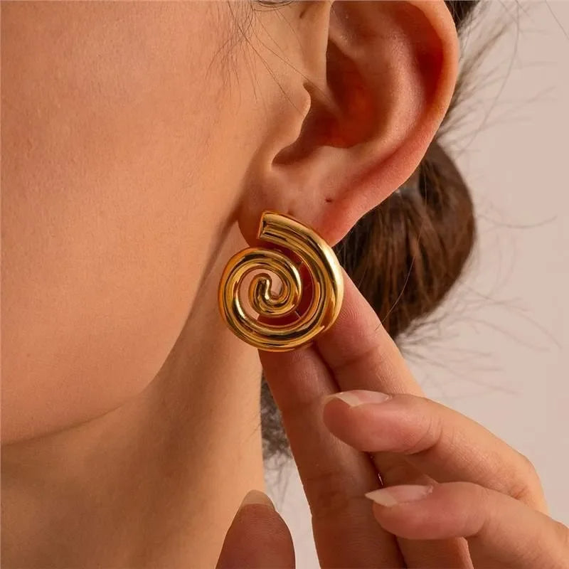 Snail Ohrring