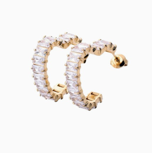 Herz Diamand Ohrring